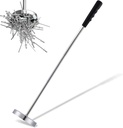 Telescoping Magnetic Sweeper Pickup Tool, Screws Parts Finder with 35LB Pull Capacity, Retractable 8.6" to 33" with Strong Magnet, Pick up Nails, Screws, and Metal Parts