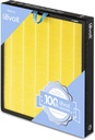 LEVOIT Genuine Vital 200S-P Air Purifier Pet Allergy Replacement Filter, Supports HEPA Sleep Mode, High-Efficiency Activated Carbon for Removal of Allergens, Pollen, Vital 200S-RF-PA, 1 Pack, Yellow