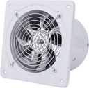 Ventilation Fan Exhaust Fan 6 Inch Ventilation Exhaust Fan Hanging Wall Mounted Low Noise Home Bathroom Kitchen Smoke Exhaust Fan Air Vent, White ventilating Fan,
