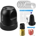 Mason Jar Vacuum Sealer, 3 in 1 Electric Jar Sealer Kit for Regular or Wide Mouth Mason Jars, Vacuum Seal Bags, 10 Lids, 2 Bags, Can Opener, Automatic Canning Sealing Machine for Food Storage