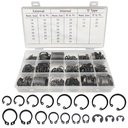Boatsea 450Pcs Circlip Retaining Ring Kit, 3 Types 18 Sizes Incl External & Internal Circlips