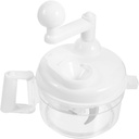 PRETYZOOM Hand-powered Vegetable Slicer and Food Processor for Chopping Meat Fruits and Vegetables Multi-functional Kitchen Tool for Food Preparation Random