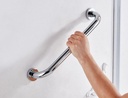 9-Inch Grab Bar for Hotel/Motel/Home Shower Safety, Heavy-Duty Construction Armrest, Bathroom Bathtub Handrail, Available for Door Handle