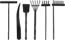 6pcs Mini Sand Rakes Mini Zen Garden Rake Tool Zen Garden Plastic Sand Rake Set for Home Office Tabletop Decor