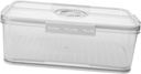 Airtight Bread Box Timing Recording Food Storage Containers for Keep Box