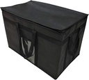 XXX-Large Insulated Collapsible Cooler Bags with Zipper Closure,Reusable Grocery Shopping Bags Keep Food Hot or Cold