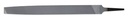 Nicholson Mill Hand File, American Pattern, Single Cut, Rectangular, Fine, 8" Length