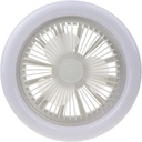 2-in-1 Fan Lamp E27 LED Light 30W Ceiling Fan 3-Gear Adjustable 85V-265V for Nursery Home Office Bedroom Kitchen