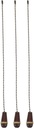3pcs Ceiling Fan Lighting Zipper Bathroom Light Pull Cord Ceiling Fan Pull Chain Ornaments Chain Extension s Decorative Ceiling Extension