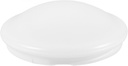 BESPORTBLE Clip on Ceiling Light Cover Replacement, 7.8in Diameter Round Ceiling Fixture Shade Plastic Mushroom Light Shade for Bedroom Kitchen Bathroom DIY Lamp Shield