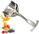 Heavy Duty Lemon Squeezer Hand Press Juicer,Aluminium Alloy Manual Citrus Press with Ergonomic Handle for Orange, Lime