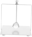 Unomor Flat Napkin Holder Weighted Arm Metal Napkin Dispenser for Dining Room Kitchen and Outdoor Use Stylish Iron Paper Organizer for Tidy Tabletop Decor