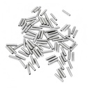 M3x16mm Hex Socket Set Grub Screws,Headless Cup Point,Flat Point Grub Bolt,304 Stainless Steel,Headless Concave End,Metric External Thread,for Towel Rack Door Knob,100 Pcs