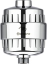 Upgrade Shower Filter -Shower Head Filter for Hard Water,20-Stage Shower Head Filter with 1 Replaceable Filter Cartridges,High Output Shower Water Filter for Removing Chlorine and fluoride-Chrome