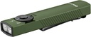 OLIGHT Arkfeld Pro Rechargeable EDC Flat Flashlight with Green Beam, UV and White LED Combo, 1300 Lumens Portable Pocket Lights, Triple Sources for Outdoors Emergency Working (OD-Green CW)