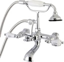 Kingston Brass AE208T1 Aqua Vintage Clawfoot Tub Faucet, 7", Polished Chrome