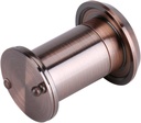 Door Viewer 220 Degree Anti-Theft Home Security Door Viewer Wide Angle Door Scope Viewer,for 22mm-25mm Hole Dia[red bronze]