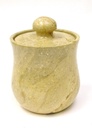 Nature Home Decor Sahara Beige Marble 7" Modern Kitchen Canister | JRMD457SB