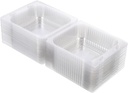 50pcs Cake Containers Food Preservation Boxes for Cakes and Desserts for Parties Weddings and Special Events
