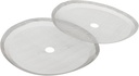 PRETYZOOM 2pcs Stainless Machine Filter Replacements for Percolator Tea Coffee Makers Reusable Mesh Screen Cup Mesh Makers Accessories