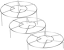 3pcs Steamer Rack Stable Design for Pressure Cooker for Eggs Fish Vegetables and More