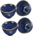4pcs Japanese Style Ceramics Sake Cups Cute Cups for Tea Water Wine Soup