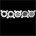 5pc Different Ice Cream Shaped Spout Cover, Compatible for BQL Soft Ice Cream Machine Discharge Port Shaped Cap, 29mm Inner Diameter Plastic Spout