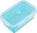 Fdit 4 Size Silicone Collapsible Portable Lunch Box Bowl Boxes Folding Food Container Lunchbox 350/500/800/1200ml(Green 1200ml)