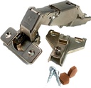 Ferrari America Corporation. 170 Degree Kitchen Door Hinge Kit for New or Replacement Door Hinges: Includes GM9579FE25F or C90300Aggws, Plate. Packs of Two