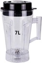 Blender Cup, With Blade Lid On The Bottom, Compatible For BARBOSA, Blender Ice Crusher Juicer Container Tank