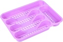 Tableware Storage Rack Drain Plate for Tableware Compact Sorting Box for Kitchen Random Color