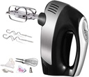 Egg Beater Electric Egg Beater Household Small High-Power Hand Mixer (Color : Black) (Black) fine