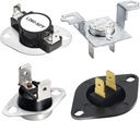 DC47-00016A Dryer Thermal Fuse Kit by Techecook - DC47-00016A Thermal Fuse & DC96-00887A Thermostat & DC32-00007A Thermistor & DC47-00018A High Limit Thermostat Fit for Samsung lg Kenmore Dryer