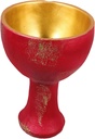 PRETYZOOM 1pc Holy Cup Altar Decoration Vintage Resin Sacrificial Goblet for Religious Ceremonies Wiccan Rituals Desktop Altar and Home Decor Collectible
