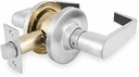 COMMERCIAL CYL LOCKSET LEVER-PRIVACY SATIN CHRME