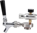 STAINLESS STEEL BEER SPEAR FAUCET TAP DISPENSER KIT FOR MINI KEG BEER GROWLER