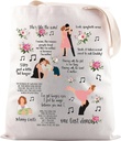 JNIAP 80s Movie Inspired Gift Dance Dirty Tote Bag Dancing Lover Gift For Women (Dir Dancing Tote Bag)