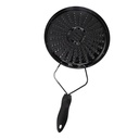 Gas Stove Diffuser, Stove Anti Scorch Heat Conduction Plate Hot Milk Cast Iron Simmer Plate for Countertop Burners Gas Household Enamel Thermal Storage Avoid Burning and Boiling