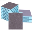 12 Pack Sanding Sponge, Washable and Reusable Sanding Blocks 60/80/120/220/320/400 Grit Wet Dry Sand Paper Assortment Pack for Wood Drywall Metal Furniture