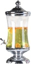 Drinks Water Dispenser Decorative Jar Drink Dispenser Glass Beverage Dispenser With Faucet For Parties Tea Iced Tea Kombucha And Water