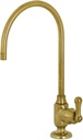 Kingston Brass KS5197AL Royale Single-Handle Water Filtration Faucet, Brushed Brass