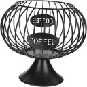 Alipis Coffee Holder for Counter Wire Storage Basket Capsules Basket Iron Storage Rack