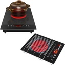VBGK Single Electric Cooktop and Cooling Rack