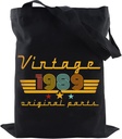 1980 1981 1982 1983 1984 1985 1986 1987 1988 1989 Birthday Gifts for Women, Reusable Canvas Tote Bag for Traveling