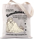 TIIMG Emily Book Lovers Gift Emily Novel Readers Gift Book Lovers Fans Gift Emily Bookish Gift Tote Bag