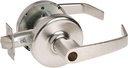 Corbin Russwin CL3300 Series Grade 1 Satin Chromium Plated Extra Heavy Duty Entrance/Office Less Cylindrical Lever Lock, 1-3/4" to 2" Door Thickness (Pack of 1)