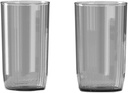 Cold Press Juicer Cups, PP Material, BPA-Free, Easy to Clean, 20oz, 2 Pack, Grey
