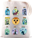 JNIAP Owl Potions Characters Inspired Gift Hooty Theme Tote Bag Animal Kingdom Gift