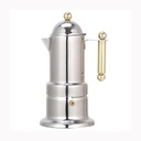 200Ml 4 Cups Stainless Steel Coffee Pot Moka Coffee Maker Teapot Filter Automatic Coffee Machine Espresso Machine