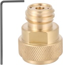 Replacements for SodaStream CO2 Tank Paintball Canister Refill Adapter C02 Conversion - Polished Brass